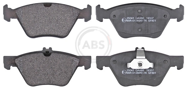 Brake Pad Set, disc brake 35043