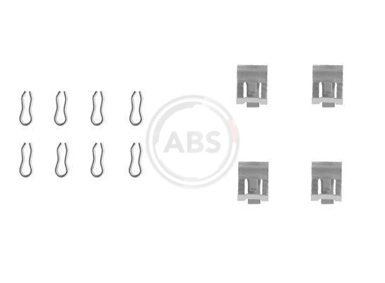 Accessory Kit, disc brake pad 1055Q