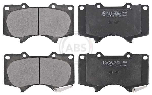 Brake Pad Set, disc brake 37420