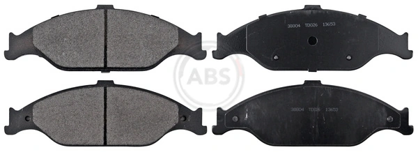 Brake Pad Set, disc brake 38804