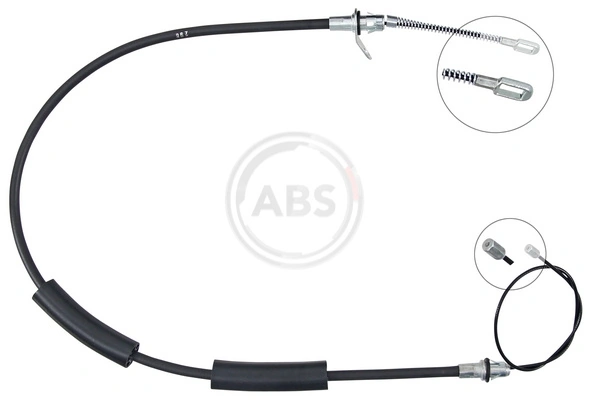 Cable Pull, parking brake K14049