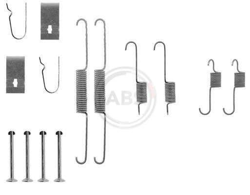 Accessory Kit, brake shoes 0782Q