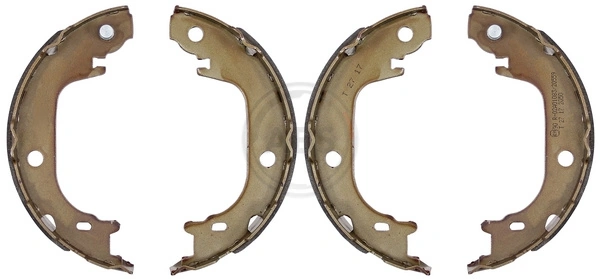 Brake Shoe Set, parking brake 9358