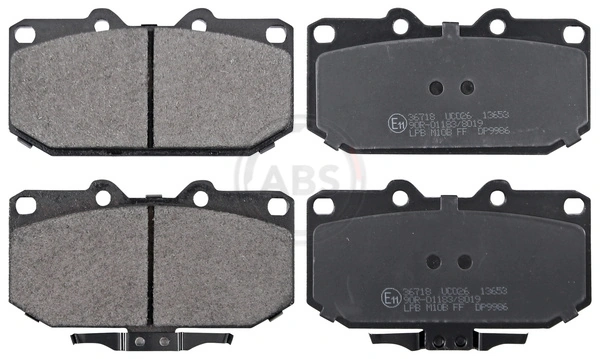 Brake Pad Set, disc brake 36718