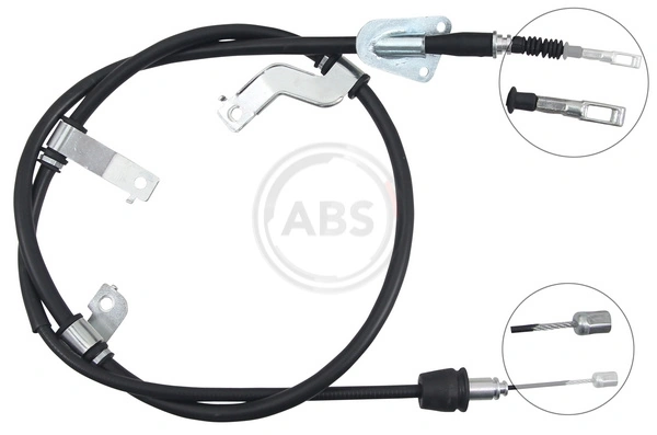 Cable Pull, parking brake K17633