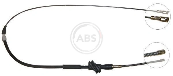 Cable Pull, parking brake K10138
