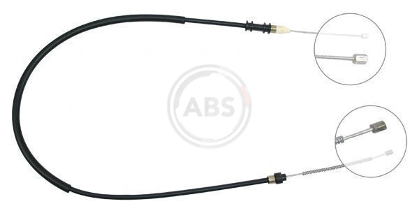 Cable Pull, parking brake K15617