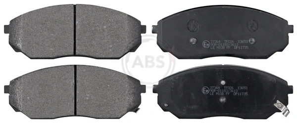 Brake Pad Set, disc brake 37364