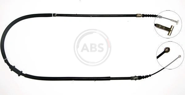 Cable Pull, parking brake K10057