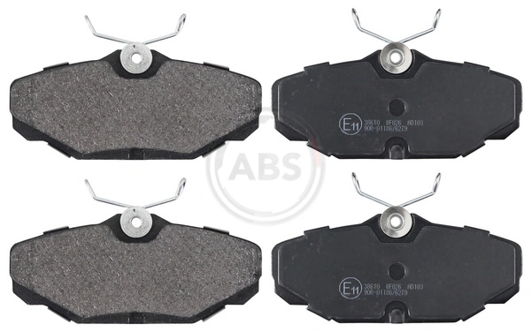 Brake Pad Set, disc brake 38610