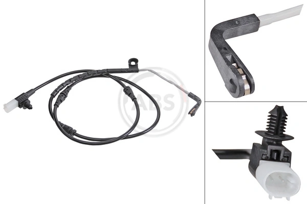 Warning Contact, brake pad wear 39643