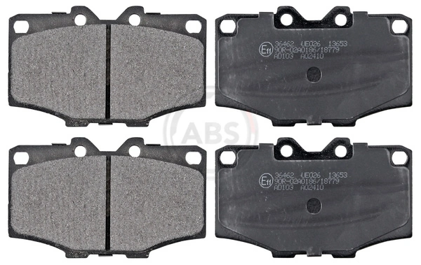 Brake Pad Set, disc brake 36462