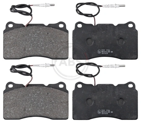 Brake Pad Set, disc brake 37271