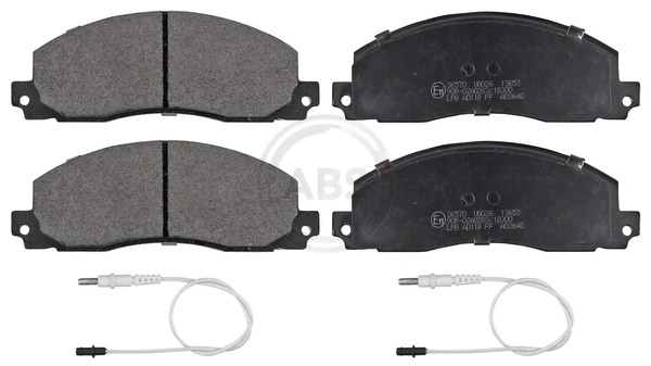Brake Pad Set, disc brake 36570