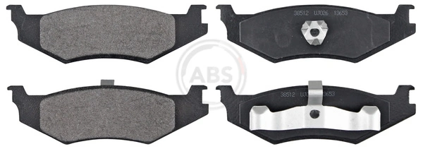 Brake Pad Set, disc brake 38512