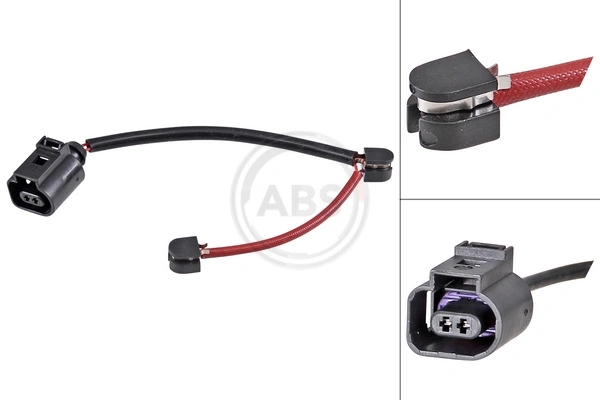 Warning Contact, brake pad wear 39405