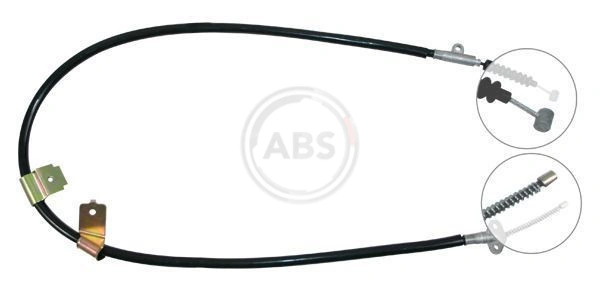 Cable Pull, parking brake K11538