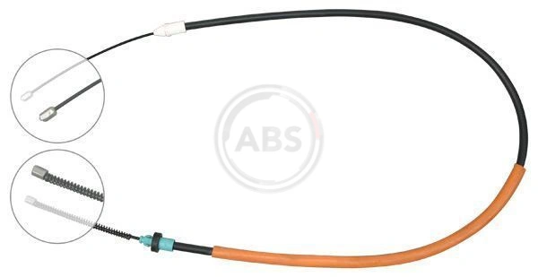 Cable Pull, parking brake K16657