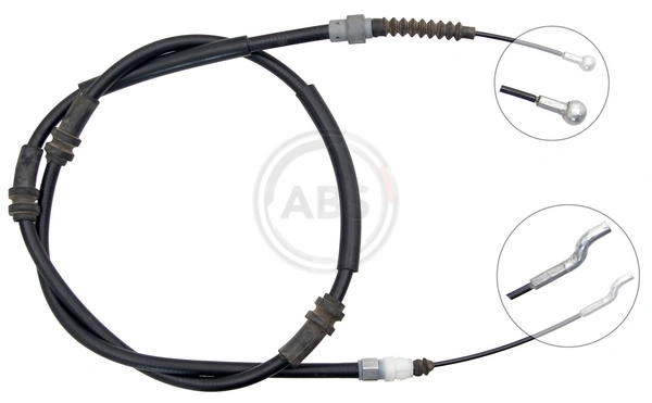 Cable Pull, parking brake K19852