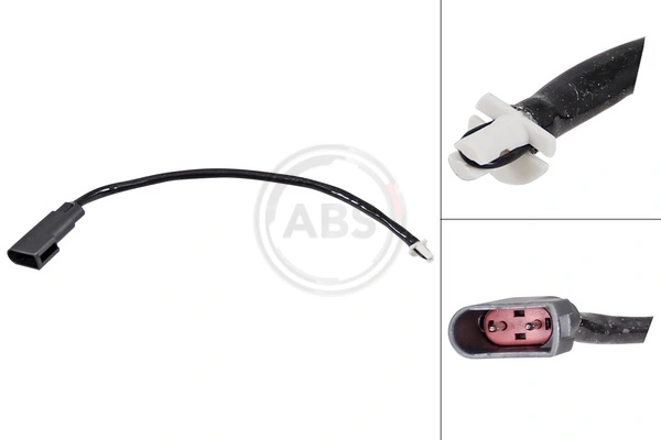 Warning Contact, brake pad wear 39668