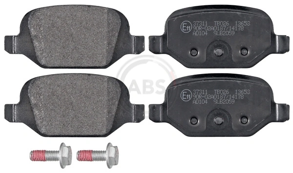 Brake Pad Set, disc brake 37311