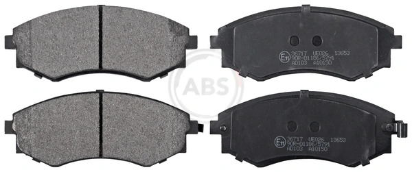 Brake Pad Set, disc brake 36717