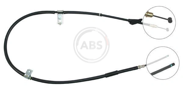 Cable Pull, parking brake K14057