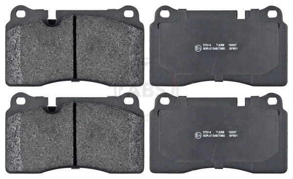 Brake Pad Set, disc brake 37614