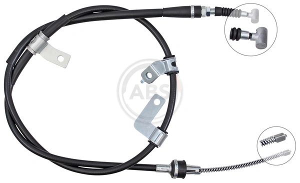 Cable Pull, parking brake K18837