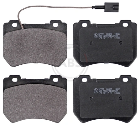 Brake Pad Set, disc brake 37723