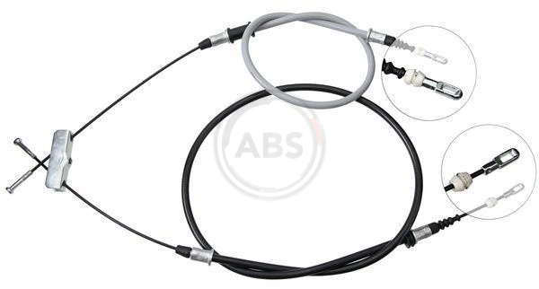 Cable Pull, parking brake K12018