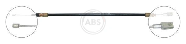 Cable Pull, parking brake K16487