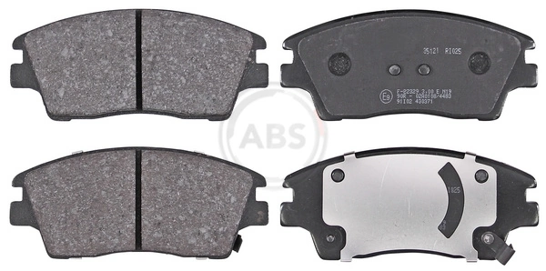 Brake Pad Set, disc brake 35121