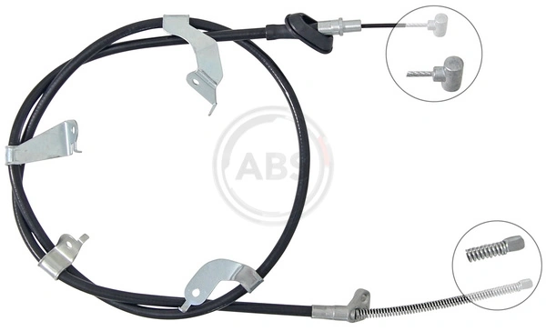 Cable Pull, parking brake K14064