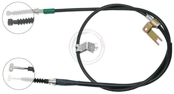 Cable Pull, parking brake K14658
