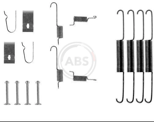 Accessory Kit, brake shoes 0664Q