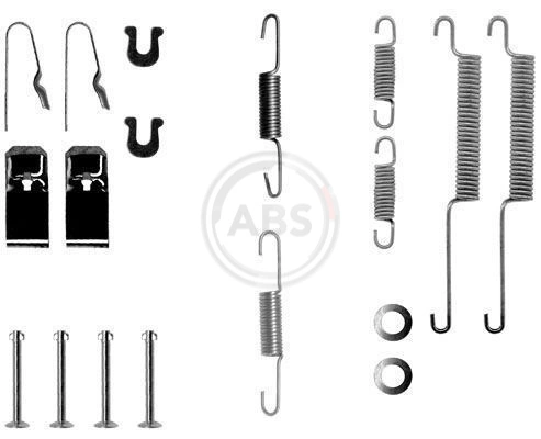 Accessory Kit, brake shoes 0654Q