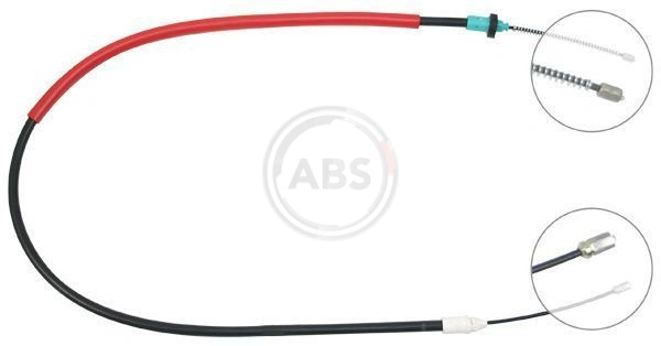 Cable Pull, parking brake K19197