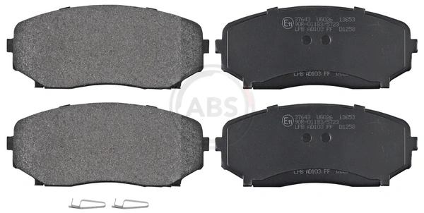 Brake Pad Set, disc brake 37643