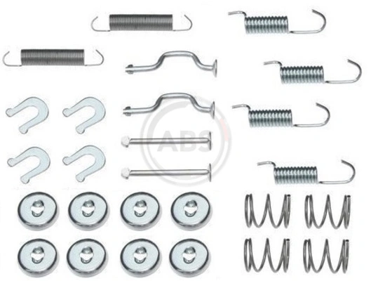 Accessory Kit, parking brake shoes 0810Q