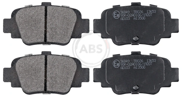 Brake Pad Set, disc brake 36849
