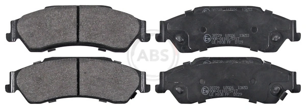Brake Pad Set, disc brake 38729