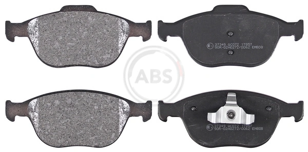Brake Pad Set, disc brake 37349