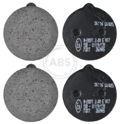 Brake Pad Set, disc parking brake 36116