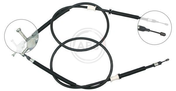 Cable Pull, parking brake K17282