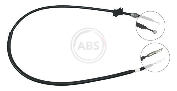 Cable Pull, parking brake K10167