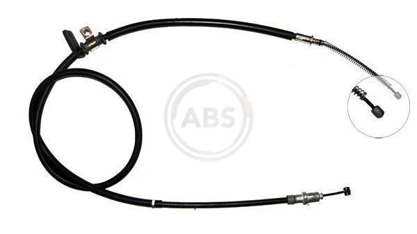 Cable Pull, parking brake K14857