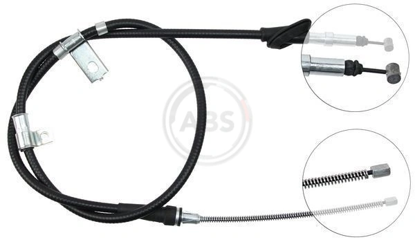 Cable Pull, parking brake K15677
