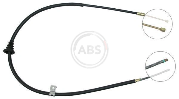Cable Pull, parking brake K16338