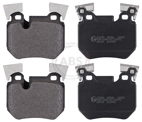 Brake Pad Set, disc brake 37690